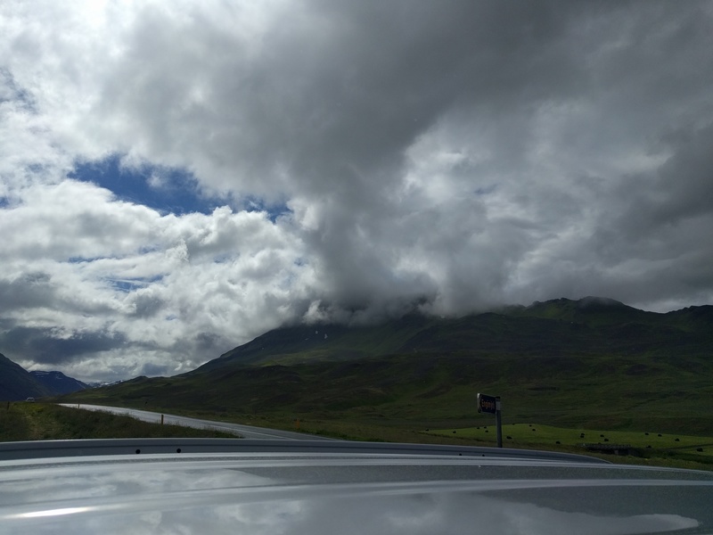 clouds, but not completely