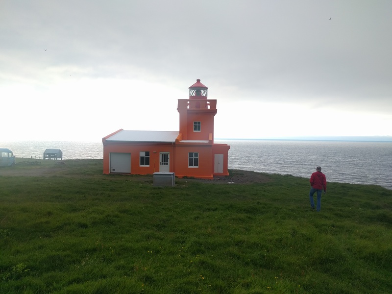 the lighthouse is
small