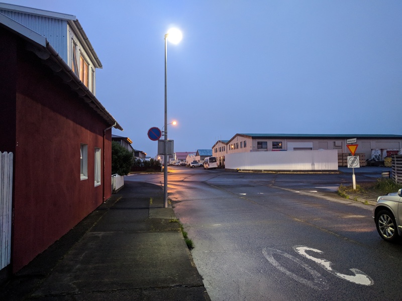 reykjavik at night
