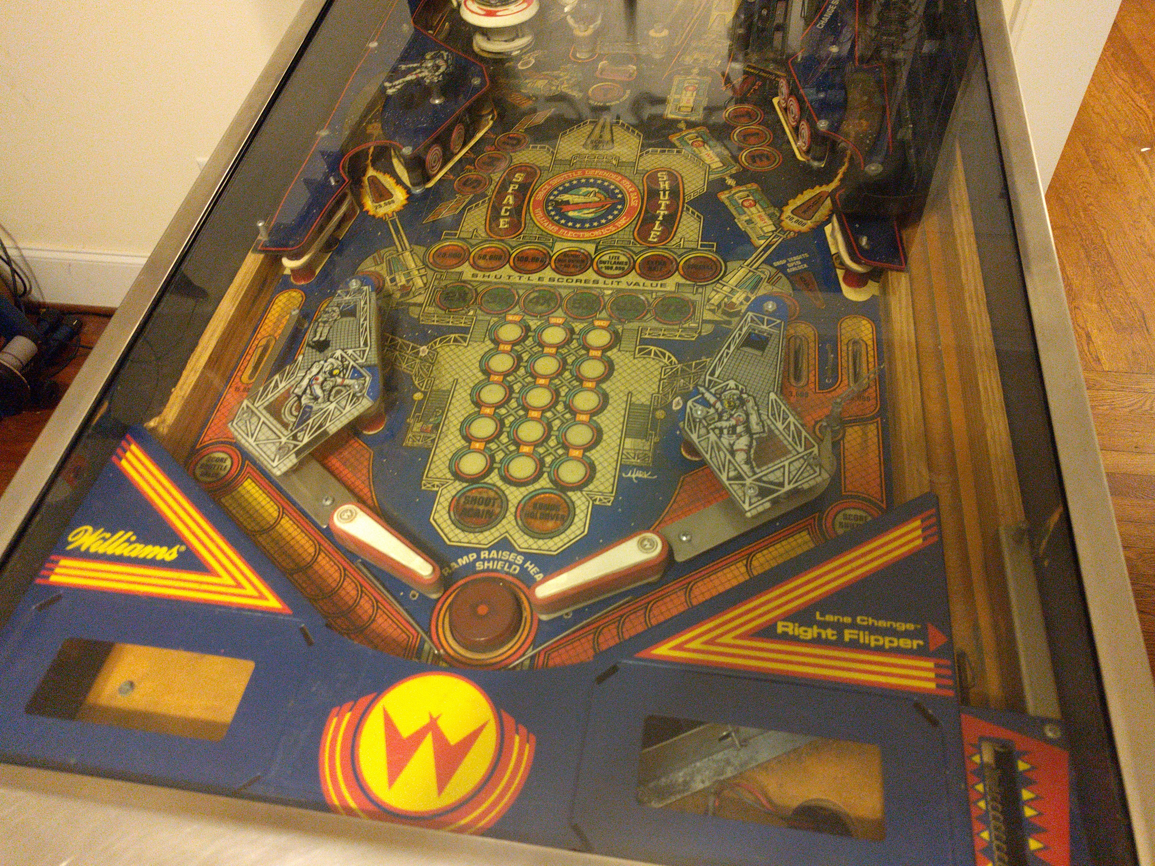 Space Shuttle Pinball Machine By Williams